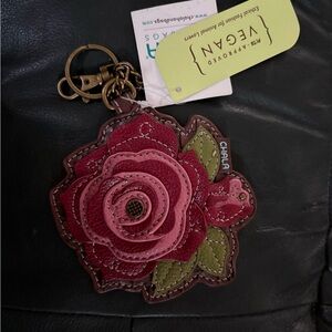 Chala Dark Brown Woven Flower Accessory